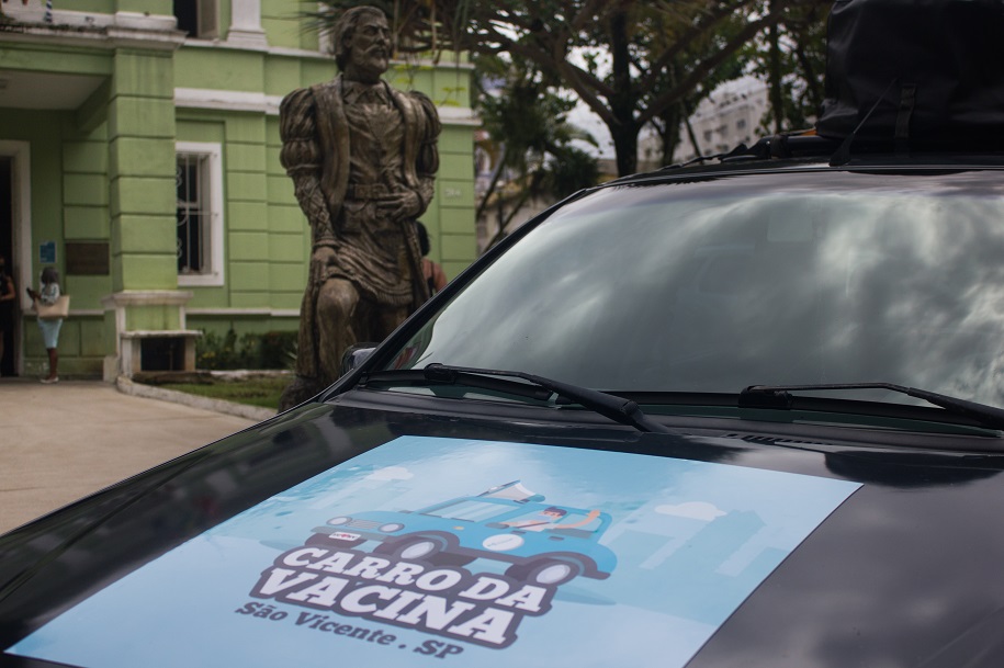 São Vicente lança “Carro da Vacina” para reduzir número de faltosos