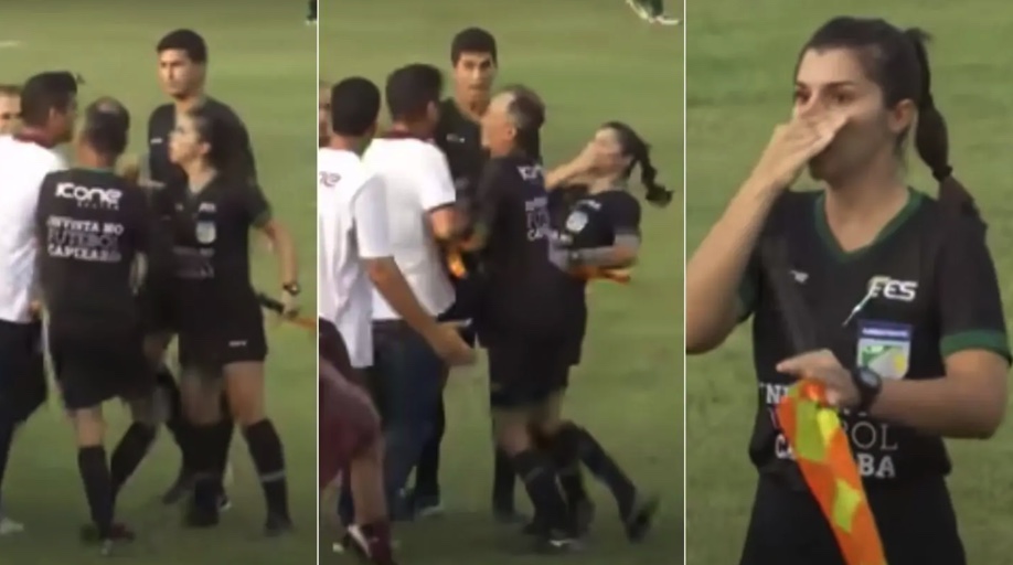Técnico dá cabeçada em bandeirinha mulher e é demitido no Espirito Santo