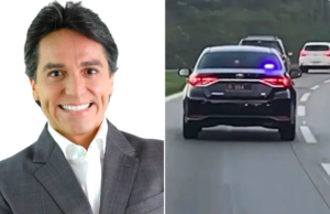 Deputado é flagrado usando ‘giroflex’ em carro oficial em SP