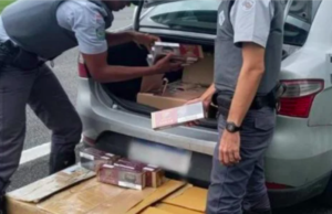 Homem é preso com 2,1 mil cigarros contrabandeados no litoral de SP