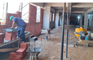 Obras do 1º Complexo Materno Infantil de São Vicente está a todo vapor