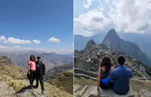 Casal abandona a tradição de celebrar festa de casamento para viajar até ao Alasca, e foram roubados no Peru