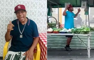 Feirante que fez paródia de Bruno mars revela ter dom pra letras criativas