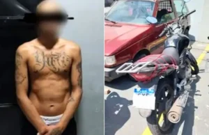 Homem foi preso usando moto furtada e alega para a polícia ter comprado no Facebook por R$ 2 mil.