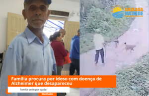 família busca por notícias de idoso com Alzheimer que desapareceu em Itanhaém no litoral de SP