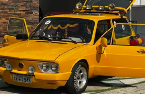 Brasília Amarela dos Mamonas Assassinas fica de portas abertas no ‘Peladius em Santos’