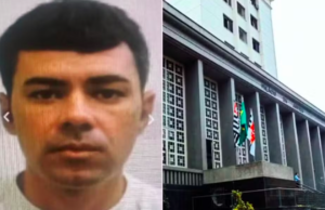 Homem foge de viatura ao chegar em audiência de custódia em Santos, SP