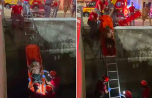 Morador em situação de rua salva homem de afogamento em canal no litoral de SP