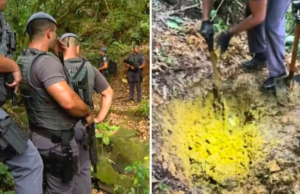 Corpos são encontrados em cemitério clandestino em Guarujá, SP