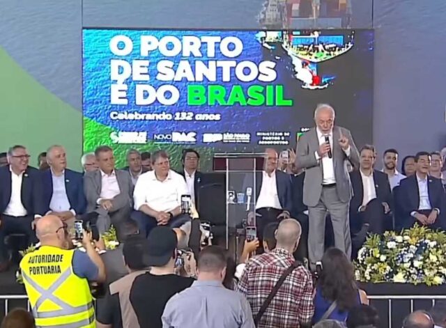 Lula anuncia criação de instituto federal em São Vicente