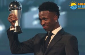Vinícius Jr. é eleito melhor jogador do mundo no prêmio “Fifa The Best”