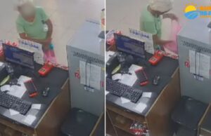 “Vovó mão leve” ataca novamente, e furta outra caixinha de Natal, no litoral SP