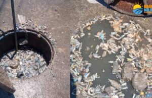 Bueiro cheio de drogas é encontrado, no litoral SP