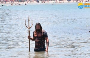 “Aquaman de Guarujá” apresenta sintomas do surto de virose