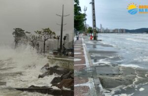 Veja a cidade do litoral de SP que pode sofrer com a avanço do mar