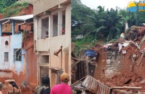 Deslizamentos de terra causa mortes em MG
