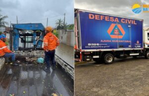 Governo reforça ajuda para vítimas de chuvas em Peruíbe litoral SP