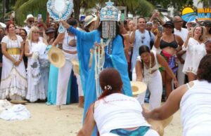 Procissão de Iemanjá acontece neste domingo (9), no litoral de SP
