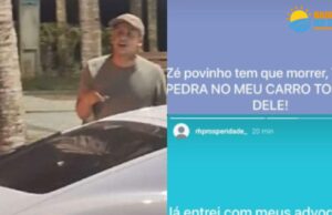 Motorista da Porsche agride idoso, debocha nas redes sociais e tem histórico de agressões