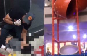 Criança se fere após queda de escorregador em Shopping no litoral de SP