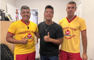 Parceria da Deputada Federal Rosana Valle e do Vereador Jhony Sasaki reforça a segurança nas praias de São Vicente