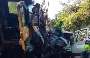 Acidente grave no km 46 da Via Anchieta sentido litoral