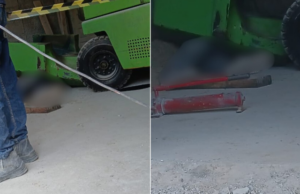 Homem é esmagado por equipamento em Pedro de Toledo. Saiba mais…