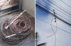 Empresa registra alta de 115% nos furtos de cabos elétricos na Baixada Santista