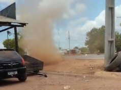 Redemoinho atinge Cubatão durante ventania e deixa moradores assustados