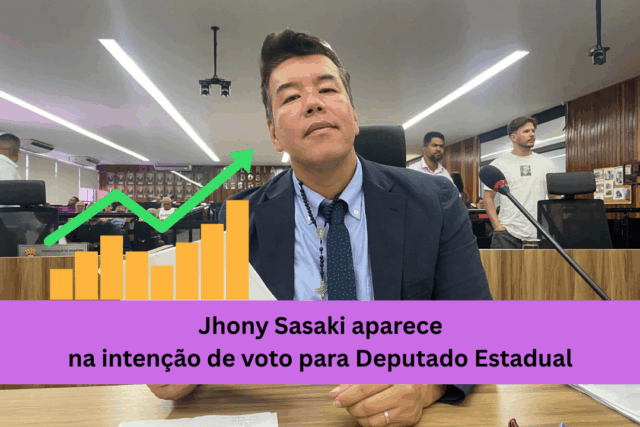 Jhony Sasaki aparece na intenção