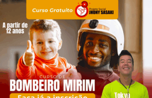 Projeto Social Jhony Sasaki traz para São Vicente o 1º Grupamento de Bombeiro Mirim Civil.